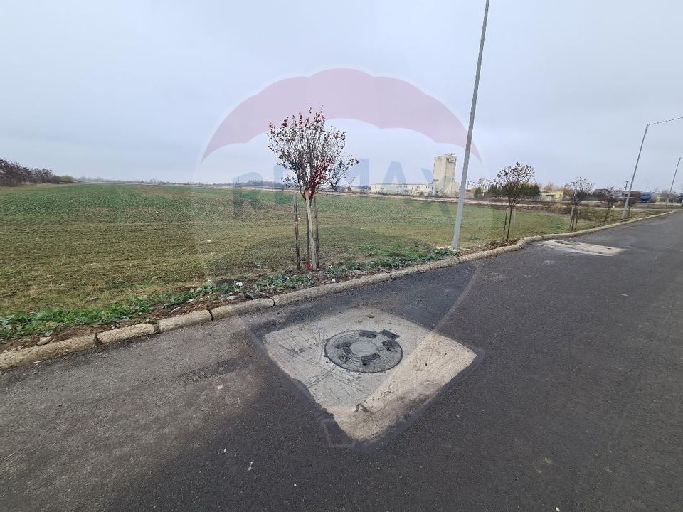 Land 10000 sqm Branesti-Islaz DN3 All Utilities Industrial Area