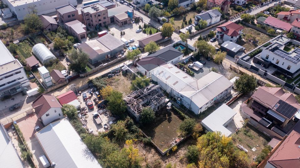 Vanzare teren intravilan 1,100mp Pantelimon, zona SELGROS