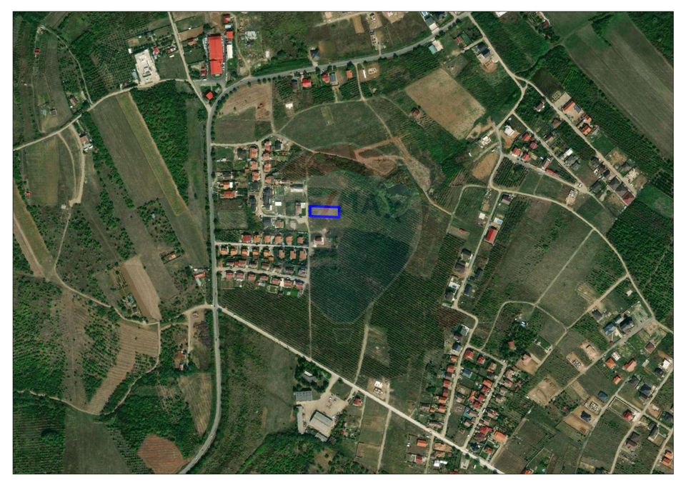 De vânzare teren intravilan 1035 mp Paleu / Strada Zorilor