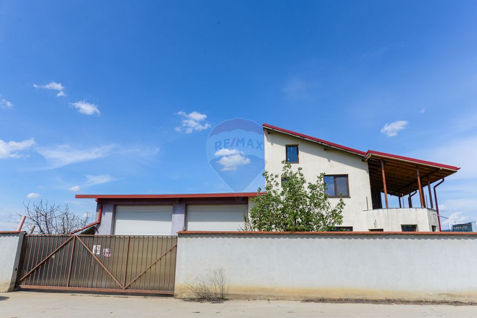 De vanzare proprietate speciala versatila | Casa + hala, teren 580mp
