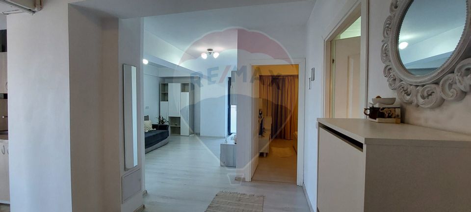 Rent apartment 2 rooms and terrace, central heating, Colentina