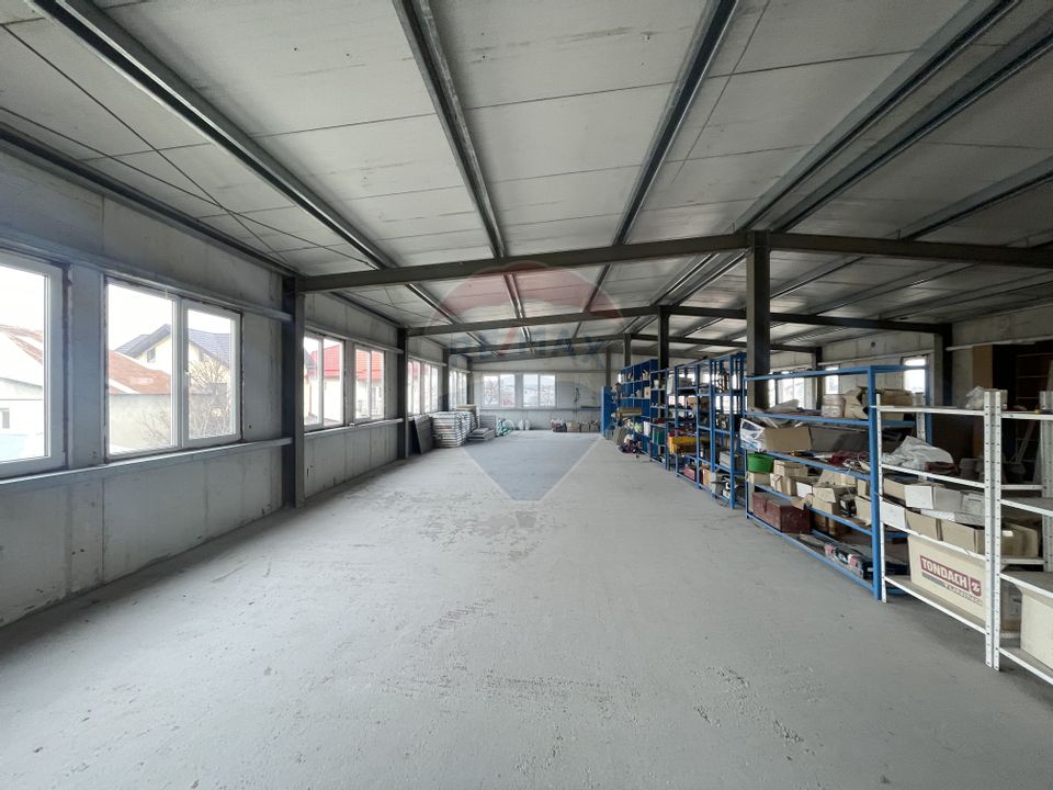 Hala 2 niveluri 750mp, teren 1200 mp | Industriilor, 23 August