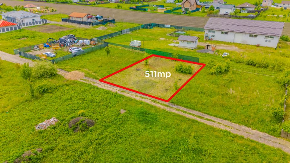 Teren 511mp Bod / Strada Uranus/ Intravilan