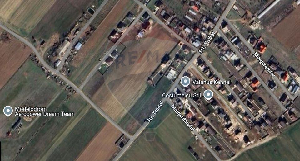 Teren 600mp Adunatii-Copaceni / Strada Troitei