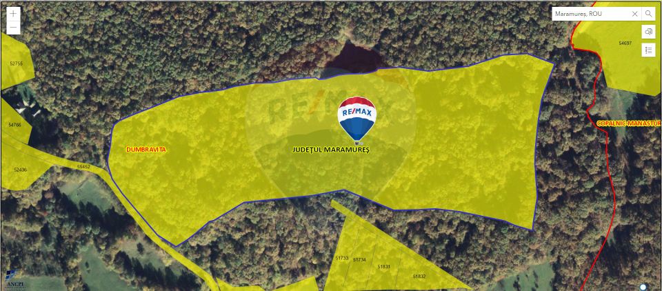 Land 84,836sqm Carbunari / Drumul Carbunari