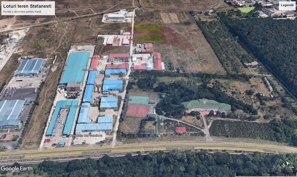 Land 5,800sqm Stefanestii de Jos / Strada Linia de centura