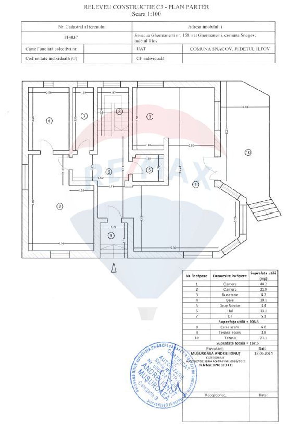 Casă/Vilă cu 6 camere de vânzare în zona Bucuresti Ilfov, Ghermanesti