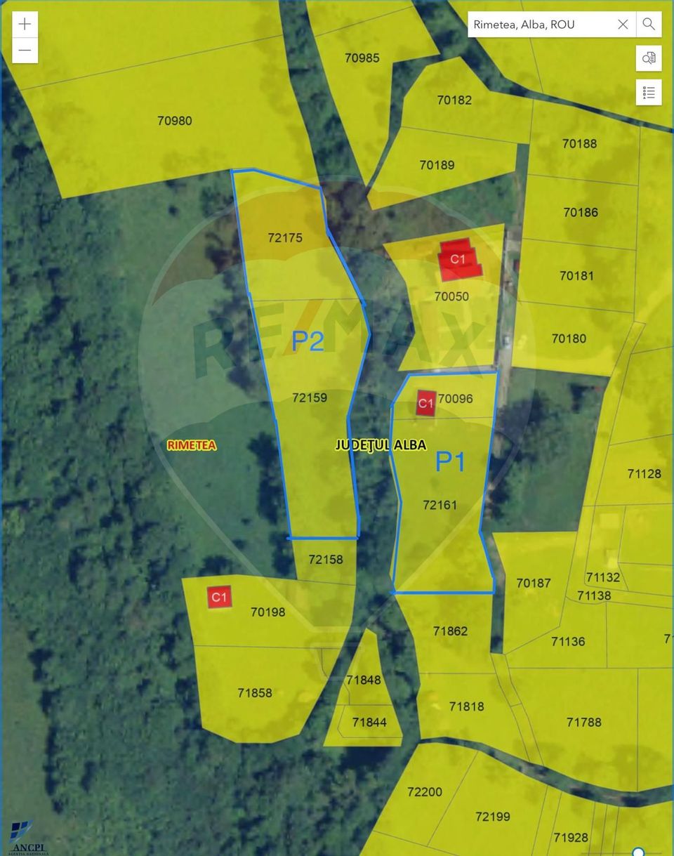 Teren intravilan de vânzare în Rimetea - 5800 mp