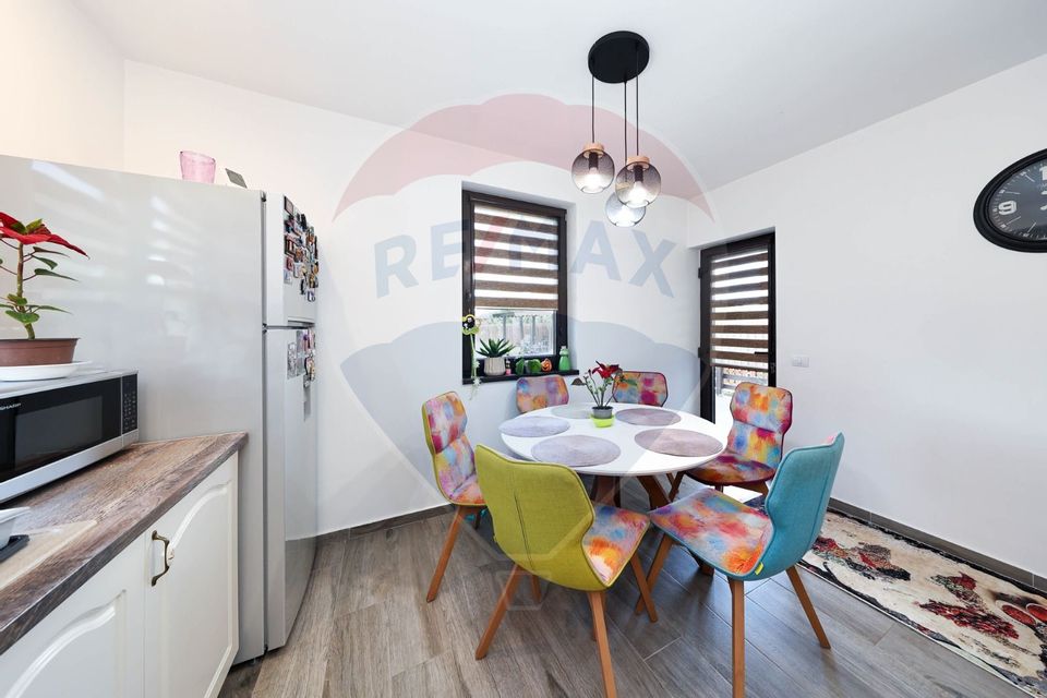 Casă modernă | mobilata complet| 4 camere- Sânpetru