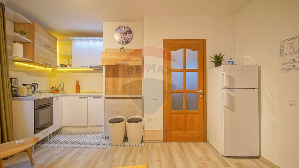 Casa cu 5 studiouri independente, terasa rooftop, vedere montana