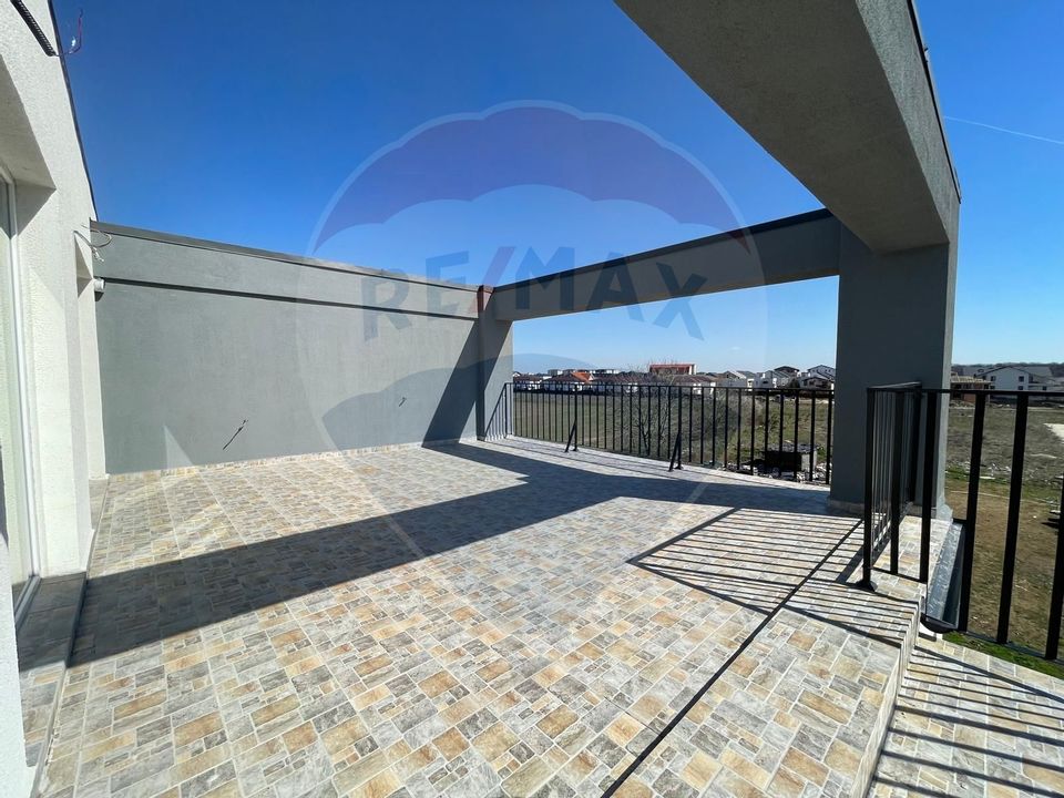Apartament 2 camere cu terasa spectaculoasa de vanzare in Otopeni