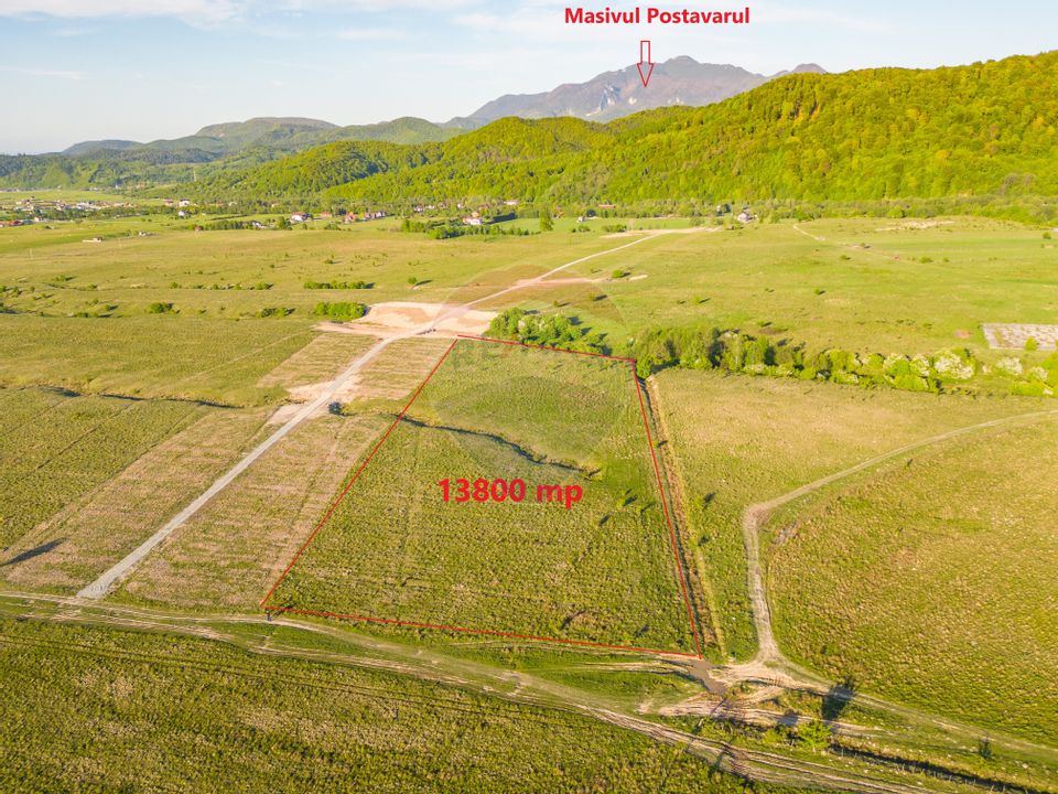 Land 13,800sqm Rasnov / Strada Valea Glajariei