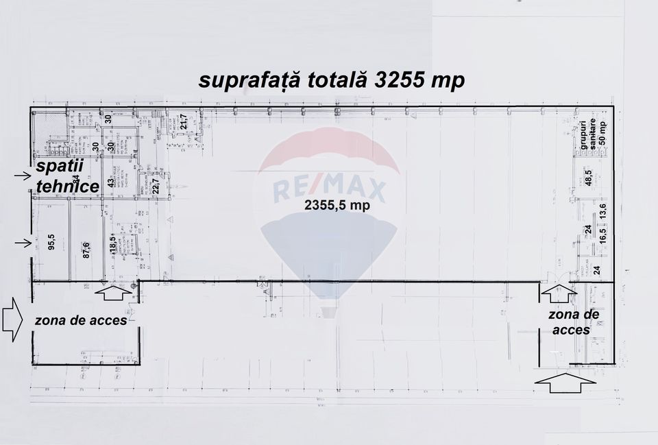 3,255sq.m Industrial Space for rent