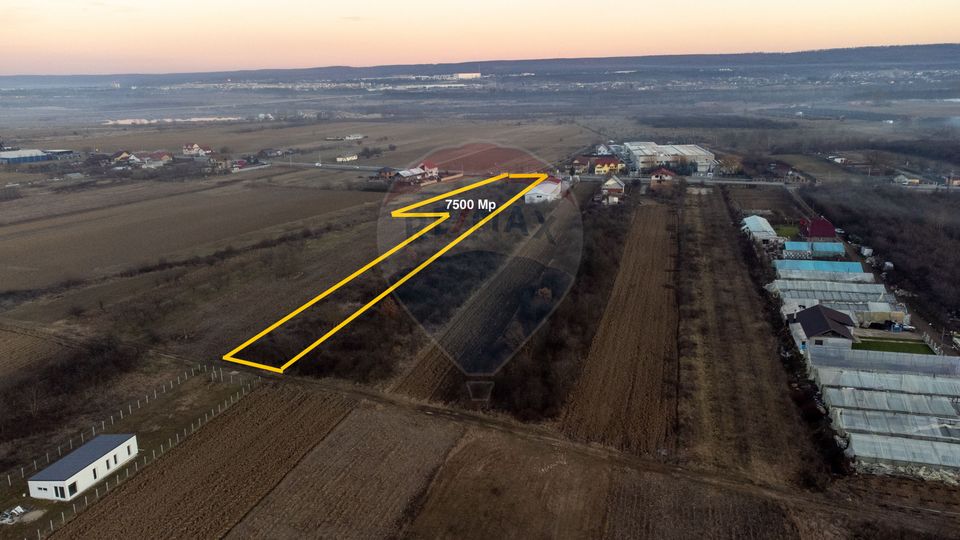 Land 7,500sqm Micesti / Soseaua DN73