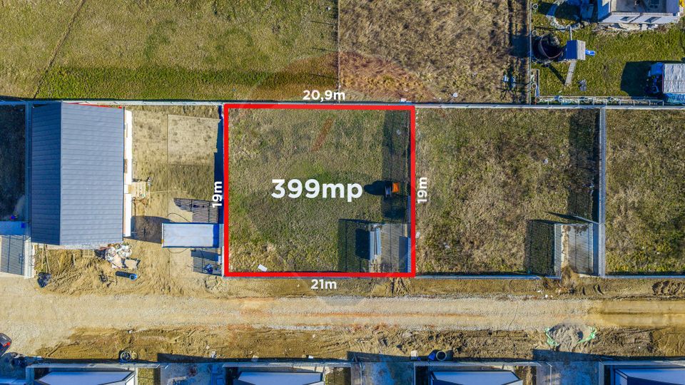 Teren intravilan de vânzare, în cartier rezidențial – Codlea