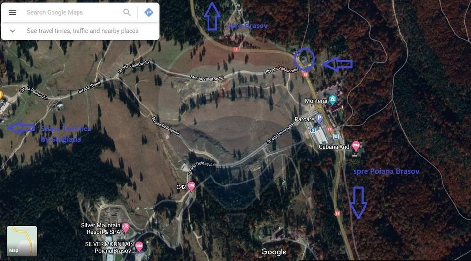 Land and multifunctional building, Poiana Brasov