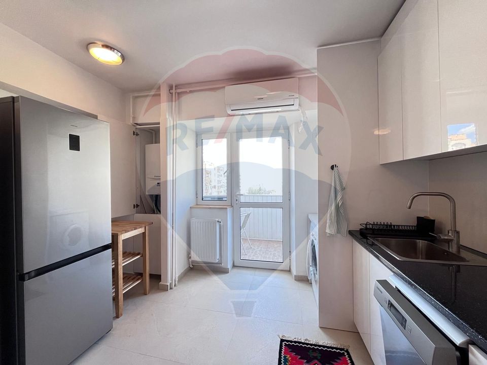 Apartament 2 camere - de inchiriat langa Marriott - centrala proprie