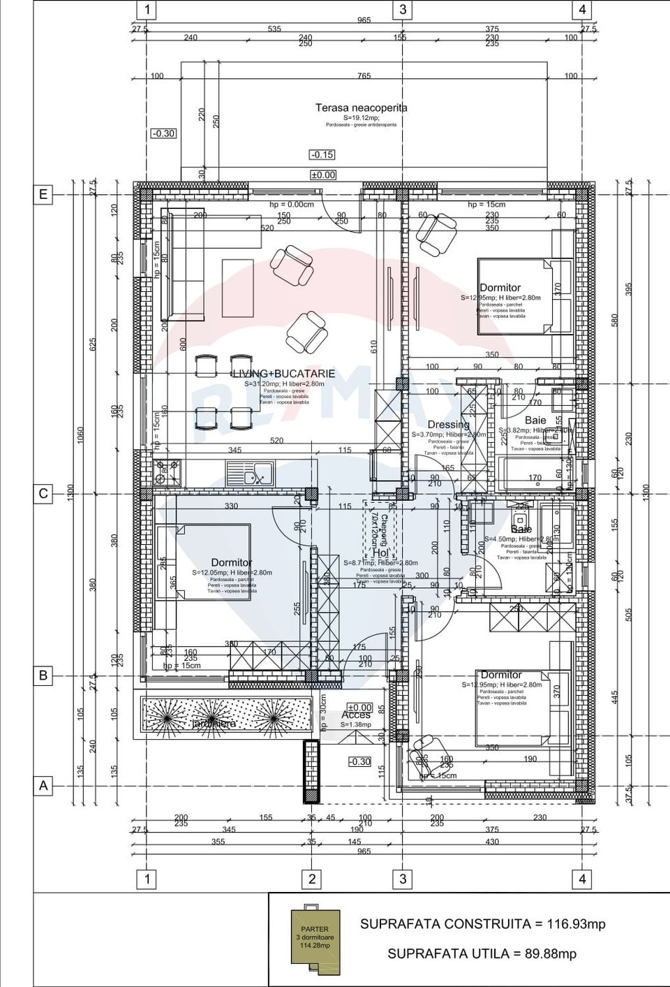 4 room House / Villa for sale