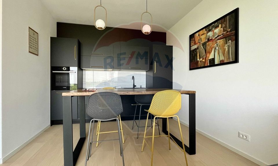 Bright 2-room apartment, in the Gendarmerie - Baneasa area