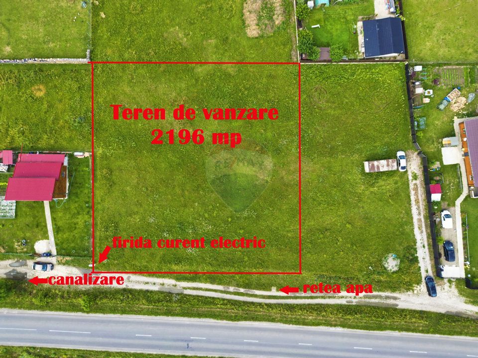Land 2,196sqm Bod / Strada Harmanului