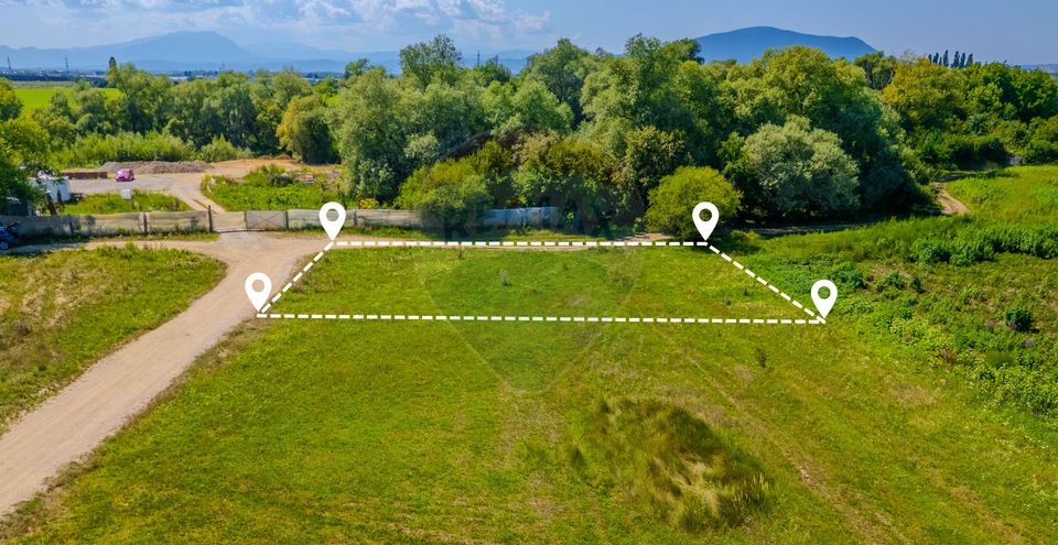 Land 947sqm Sanpetru / Strada drumul cu plopi