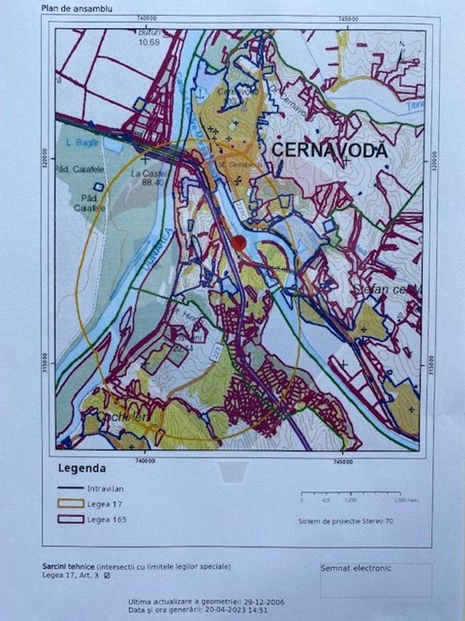 Land plot for sale - Cernavoda-Constanta