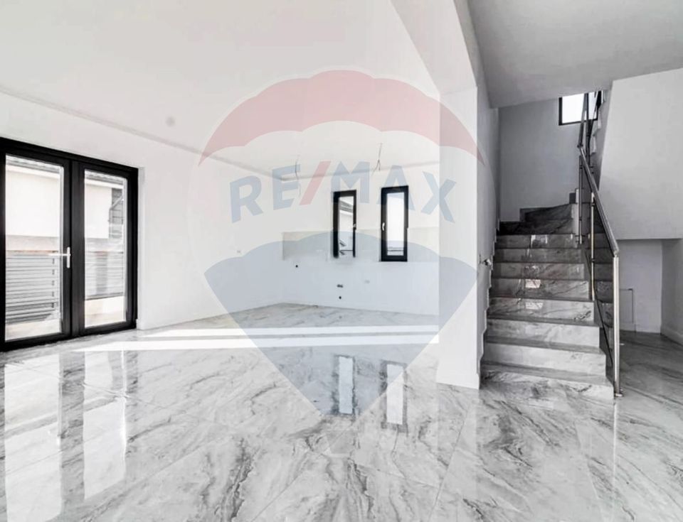 Buftea - Vilă nouă cu 5 camere, 3 băi, 141 mp utili, finisaje premium