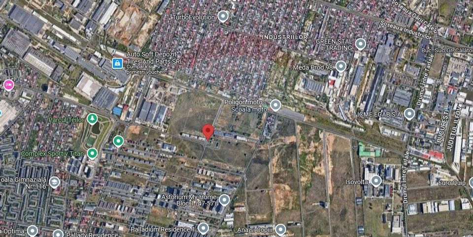 Teren cu autorizatie de constructie in apropierea B-dului Pallady