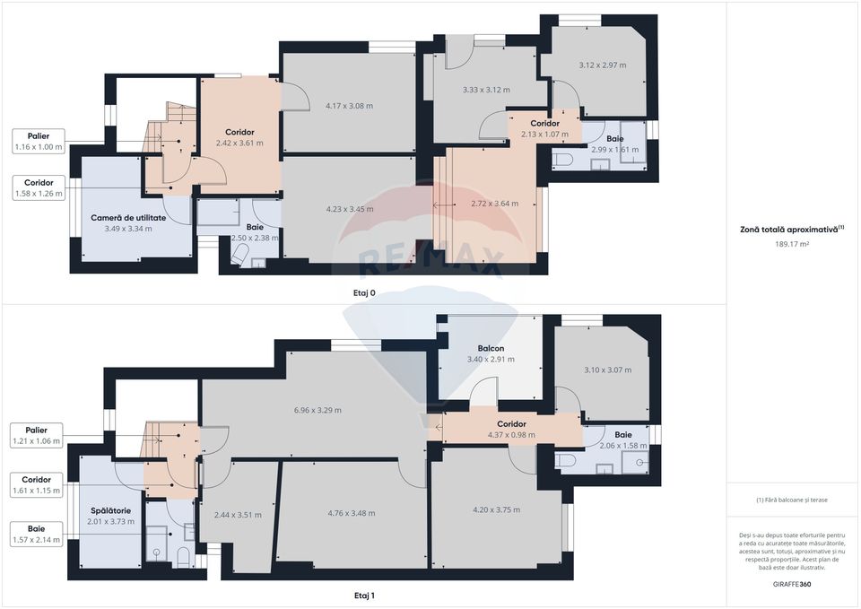 2 apartamente în vilă cu acces individual, ultracentral