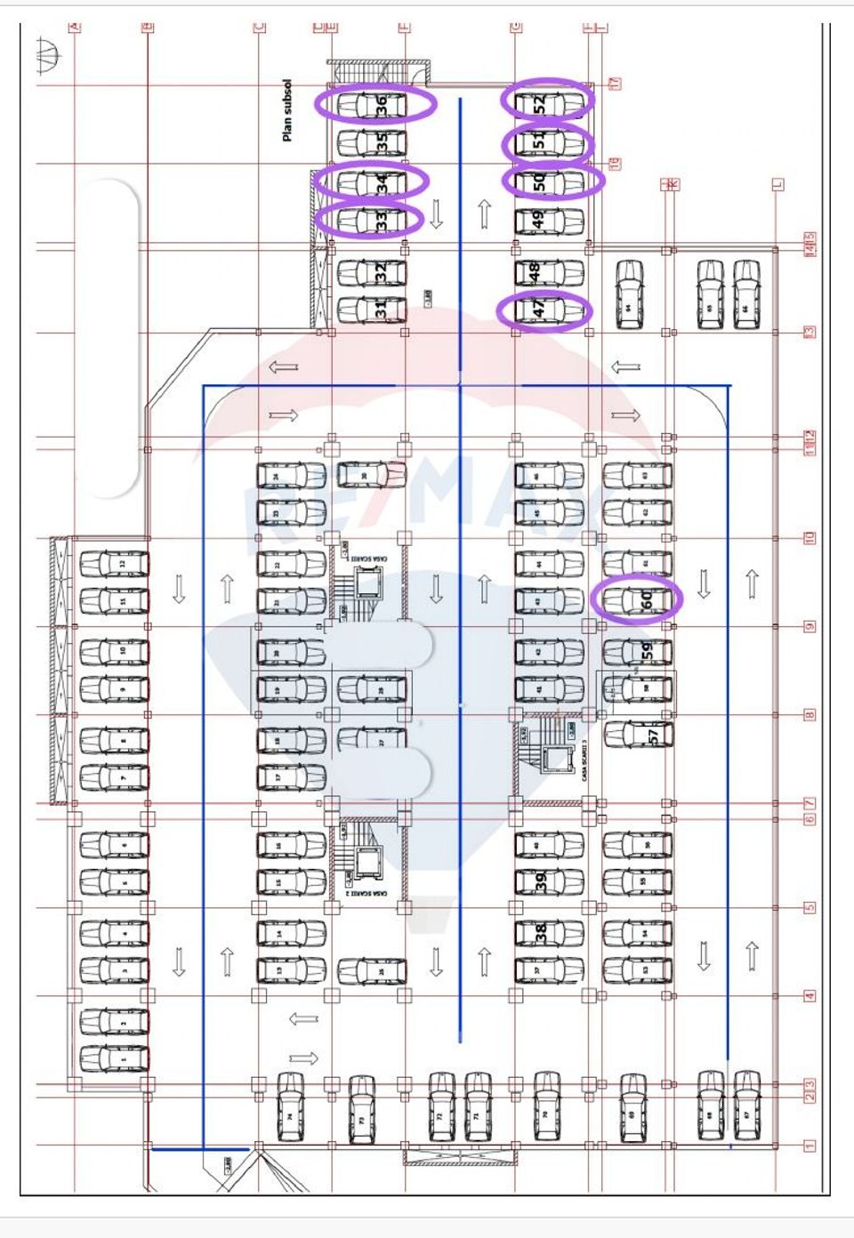 De vanzare – 10 Locuri de parcare, zona RIVUS – Spitalul Clujana