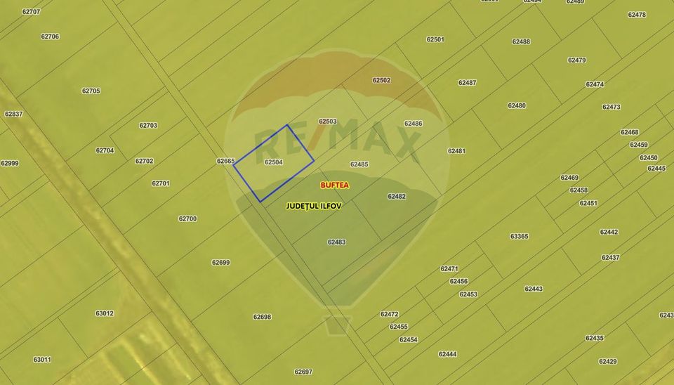 Teren intravilan 725 mp, Buftea/Ilfov