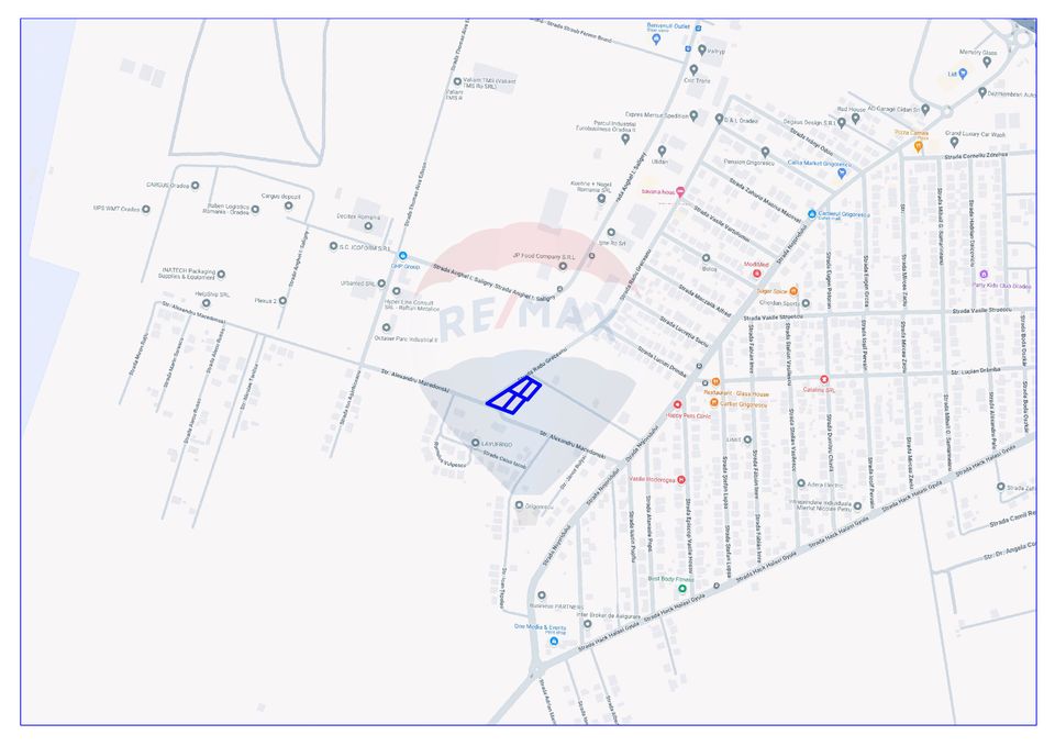 Land 693sqm Oradea / Strada Alexandru Macedonski