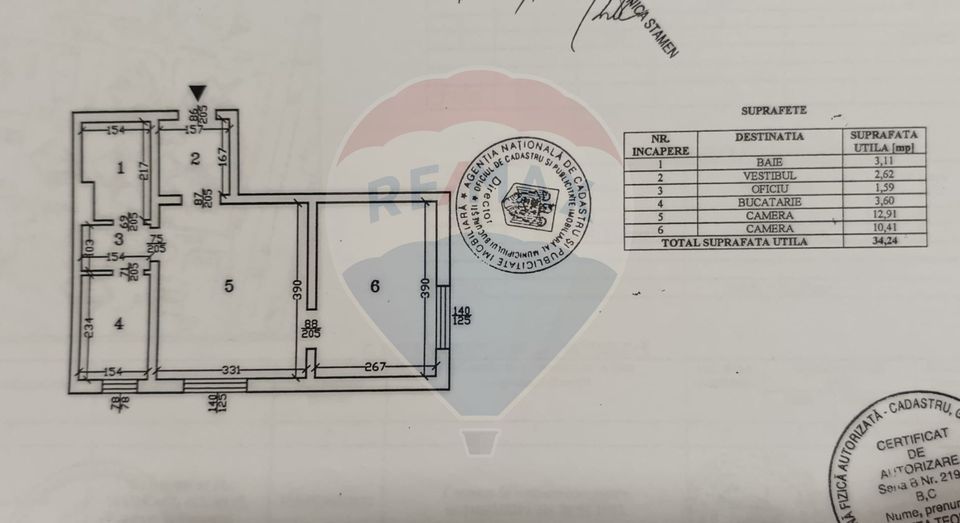 Apartament semidecomandat cu 2 camere de vanzare str Becatei Salajan