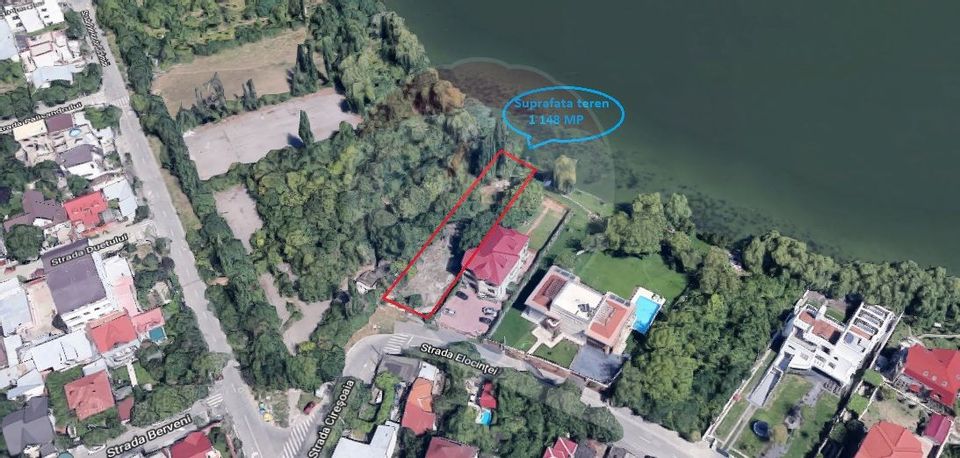 Land located in Bucharest Noi with lake opening