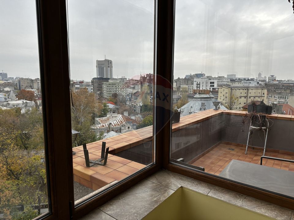 Apartament deosebit cu 2 camere si terasa în zona Gradina Icoanei