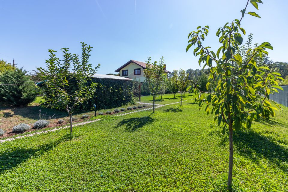 Casa de vanzare cu teren 1500mp Snagov / Padure si lac la cativa pasi