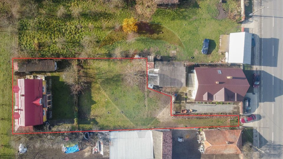 Casa cu 3 camere de vanzare in Bontida, Teren 1000mp