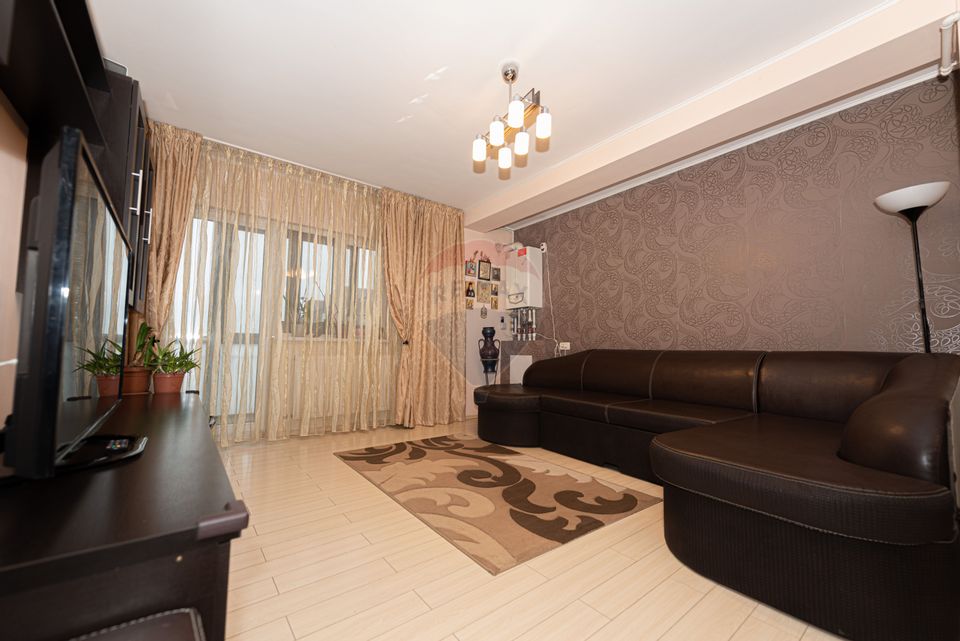 2 rooms apartment for sale MIlitari Residence furnished and equipped
