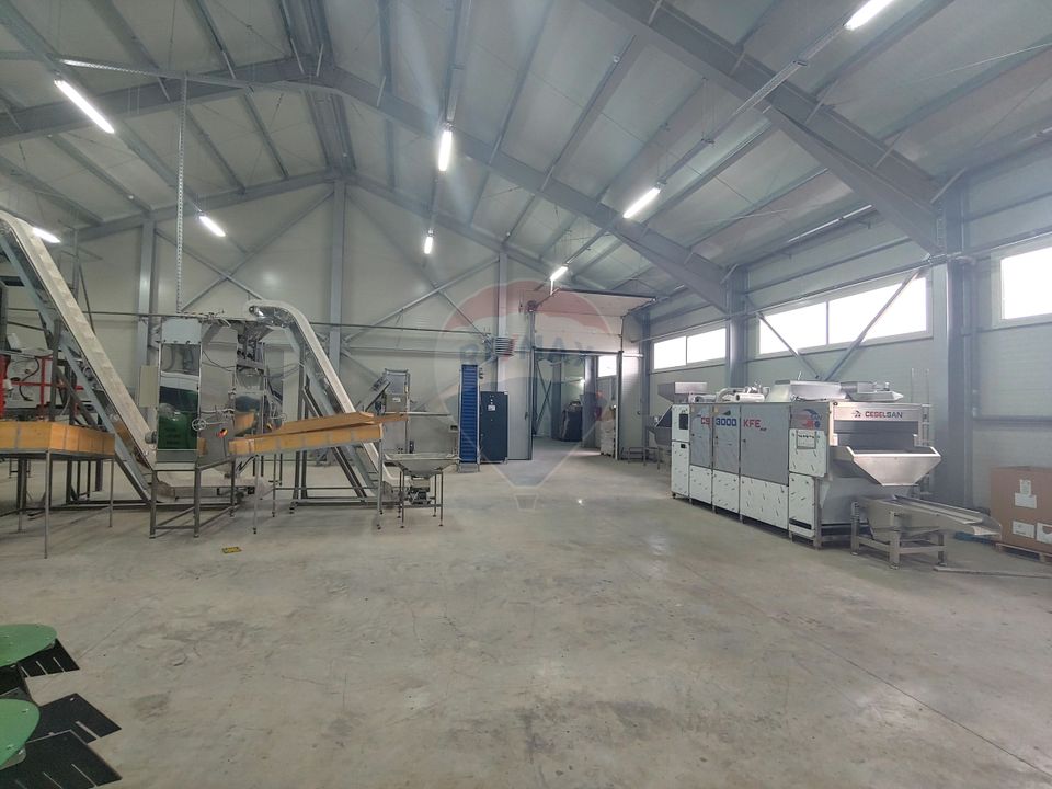 Spațiu industrial-depozit de 1120mp de închiriat în Dumbrăveni, SV