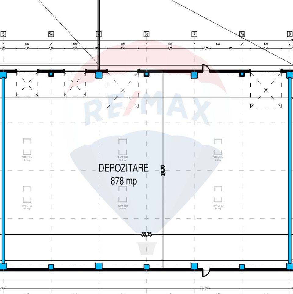 Spațiu industrial de 875mp de închiriat în zona Exterior Vest