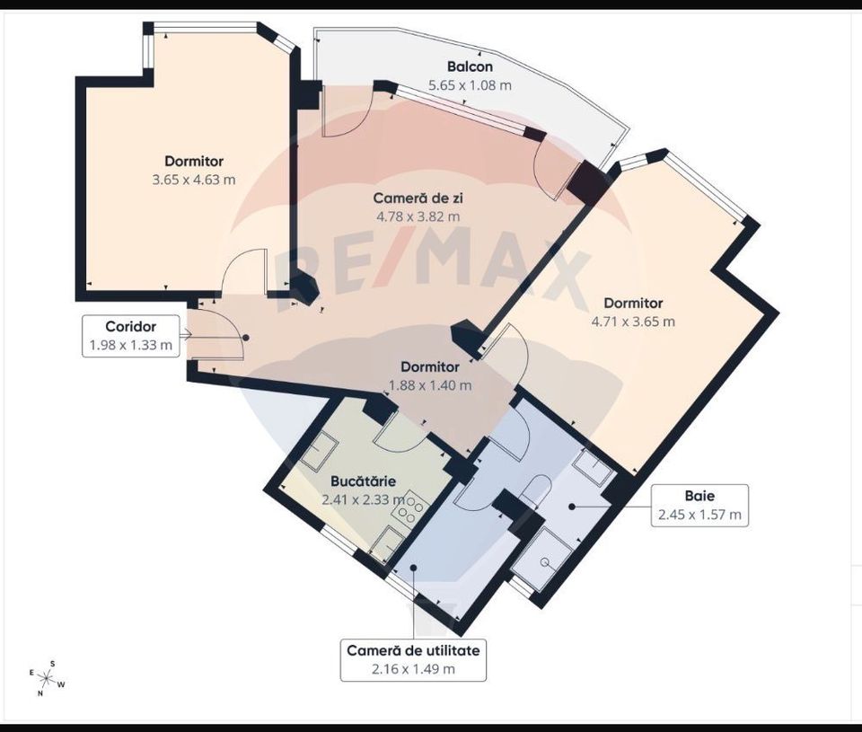 3 room Apartment for rent, Cismigiu area