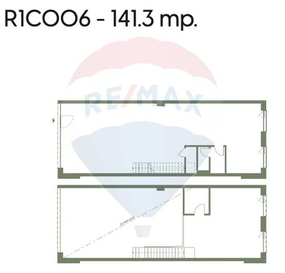Spațiu comercial de vânzare  (141.3 mp) – Cluj-Napoca