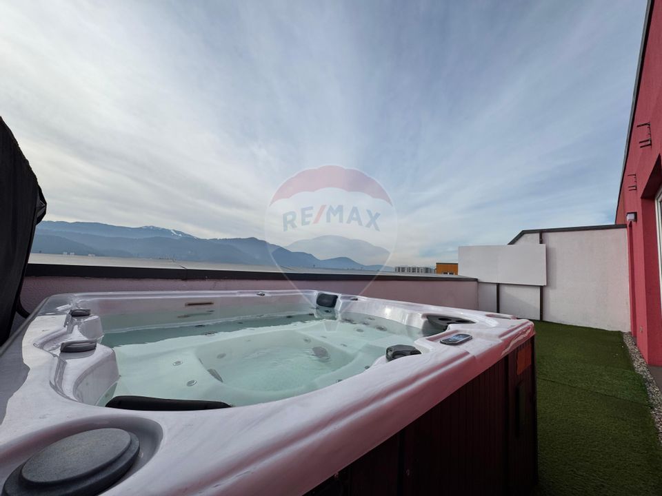 Penthouse Exclusiv-Vedere Superbă spre Munți, de INCHIRIAT