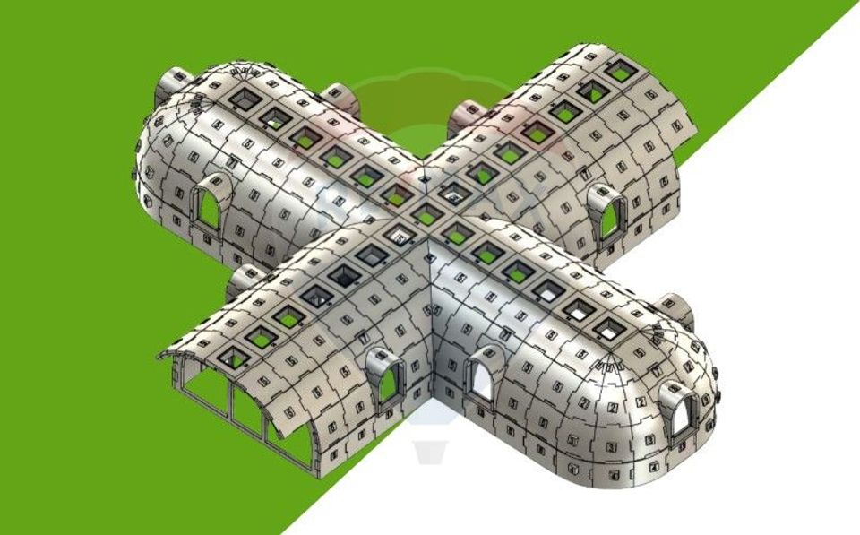 Case modulare din polistiren