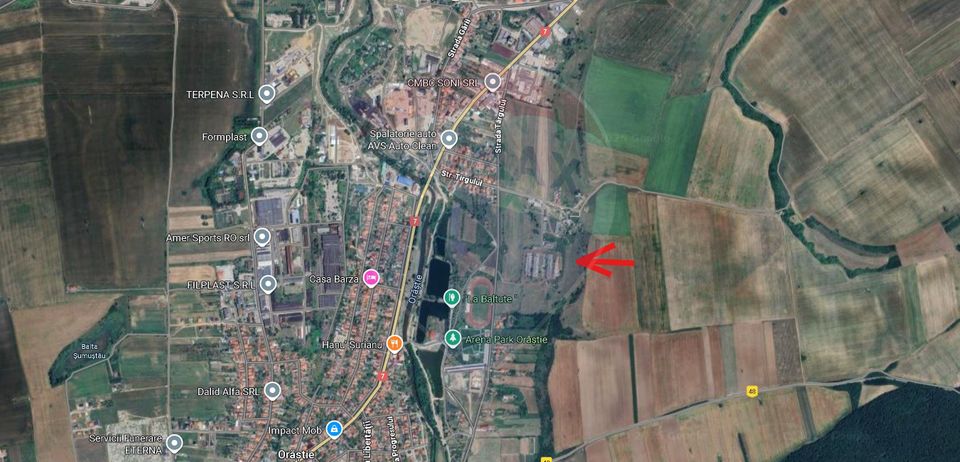 Teren industrial de vanzare In Orastie, Hunedoara