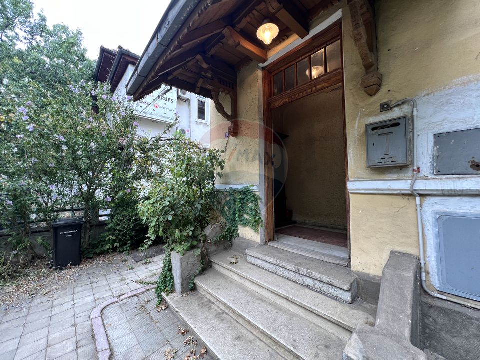 Casă interbelică de închiriat – Str. Barbu Văcărescu nr. 33