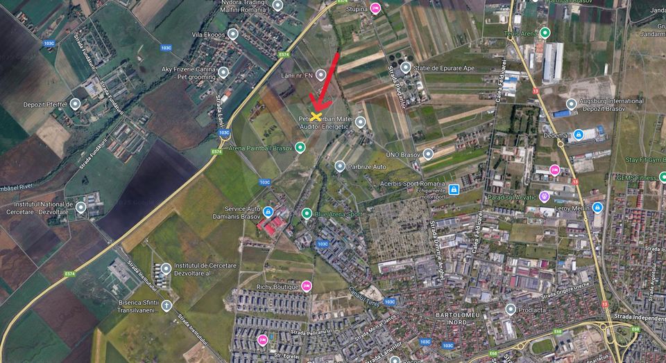 Teren intravilan | Zona Bartolomeu-Lânii | 460 mp