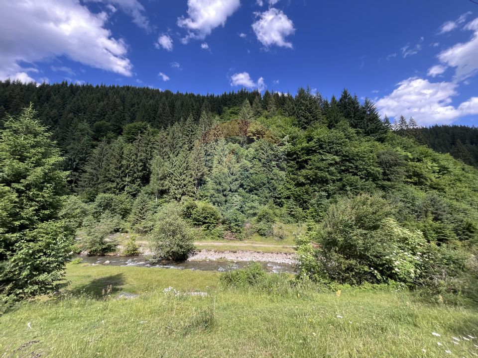 Teren spectaculols de vânzare la baza Muntelui Iezer – 11.546 mp c