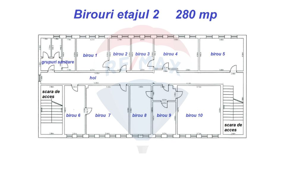 280sq.m Office Space for rent, Bartolomeu area