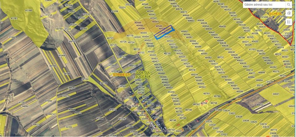 Teren extravilan 10200mp Stroiesti / Soseaua DN17, Suceava